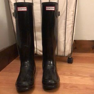 Black Hunter Rain Boots